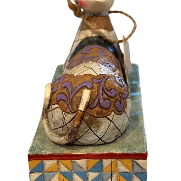 Jim Shore Calliope Cat Folk Art 2005 Heartwood Creek Enesco V4004863 Mosaic - Picture 4 of 8